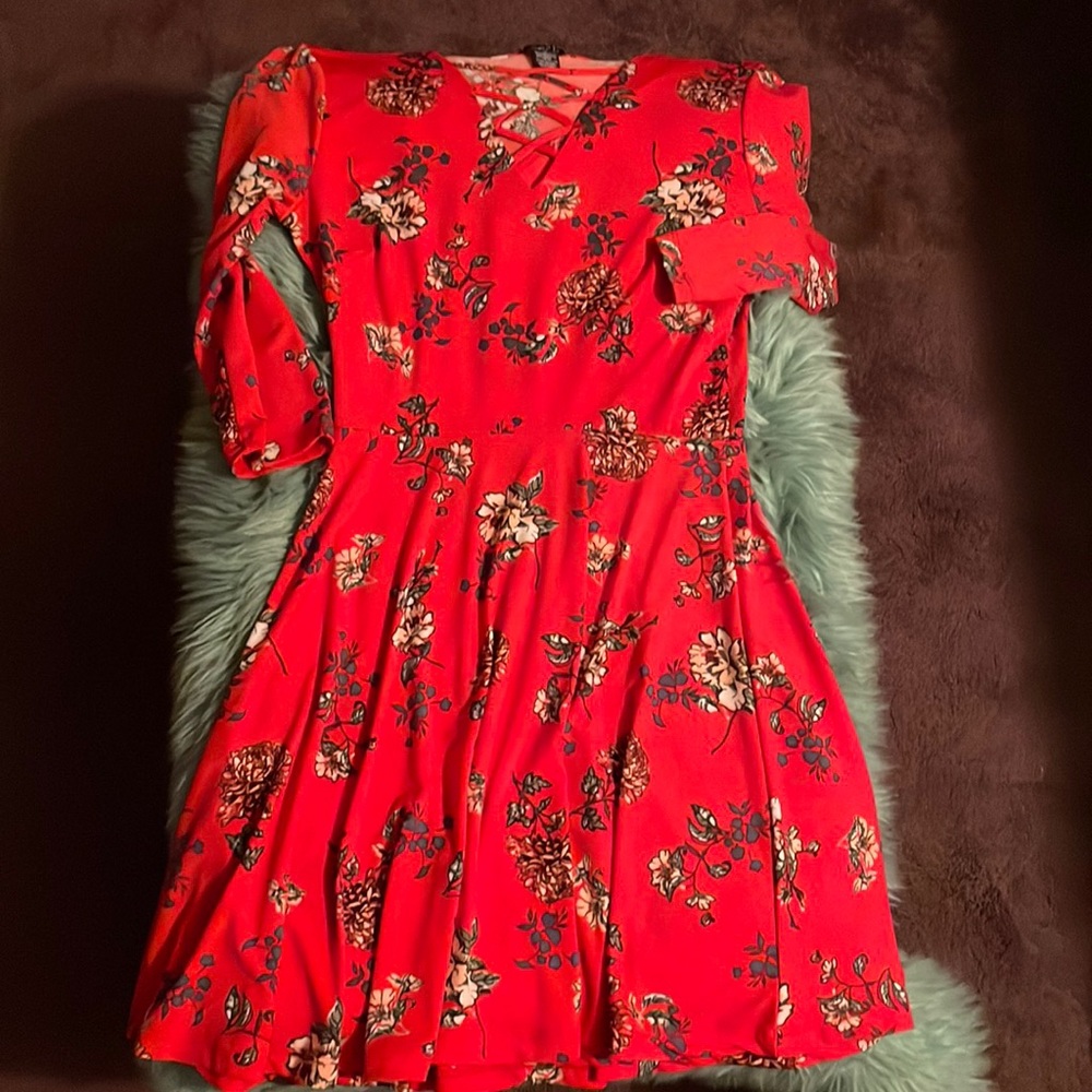 Floral summer dress size medium